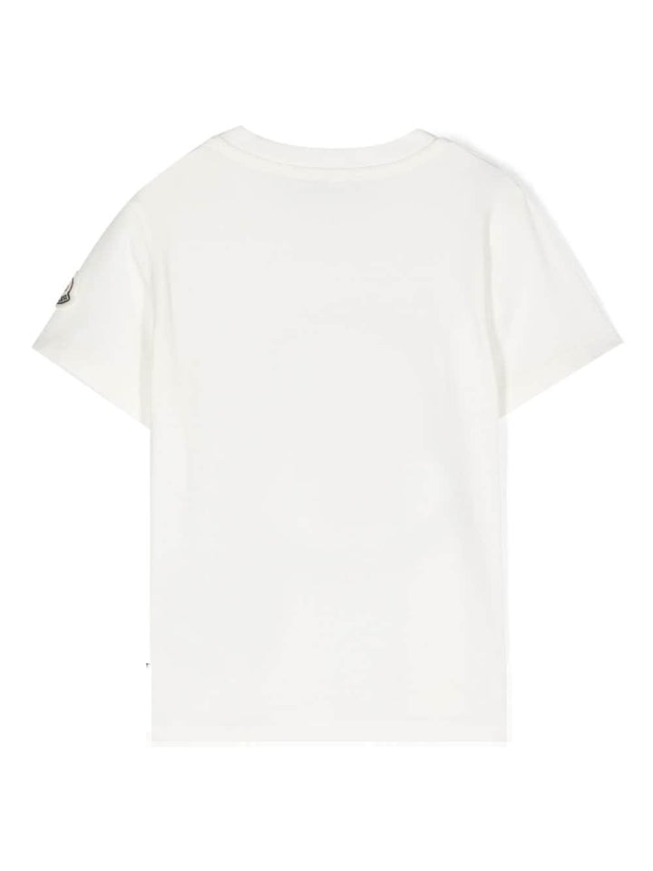 T-shirt neonato bianca
