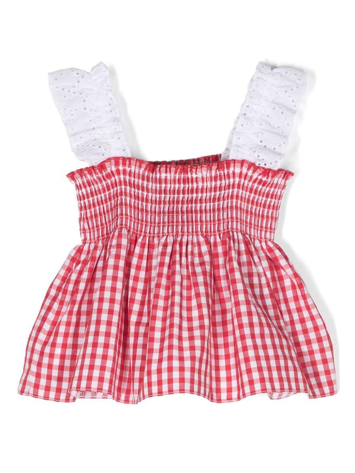 Top rosso neonata