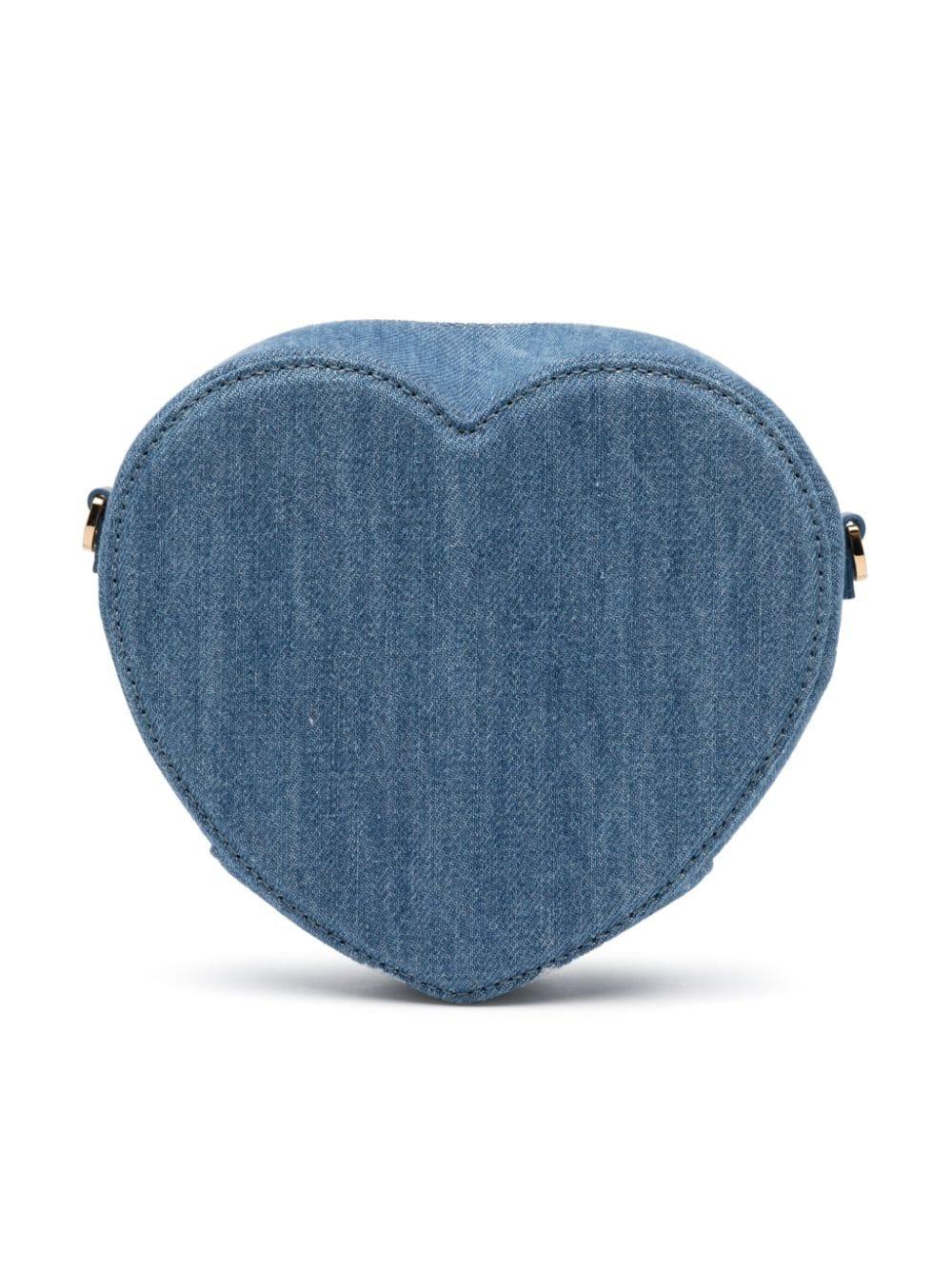 Borsa blu denim bambina 10065061A09756 1UE2V VERSACE 