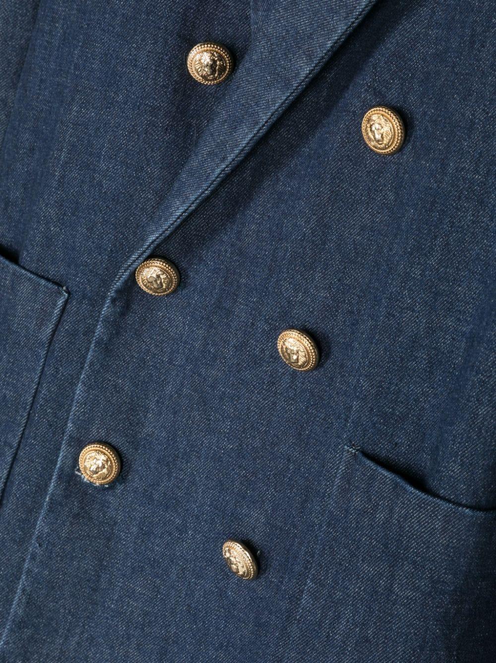 Giacca blu denim bambino
