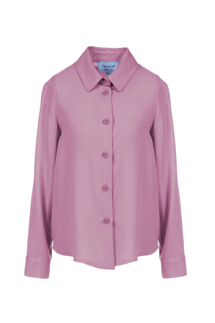 Camicia rosa bambina