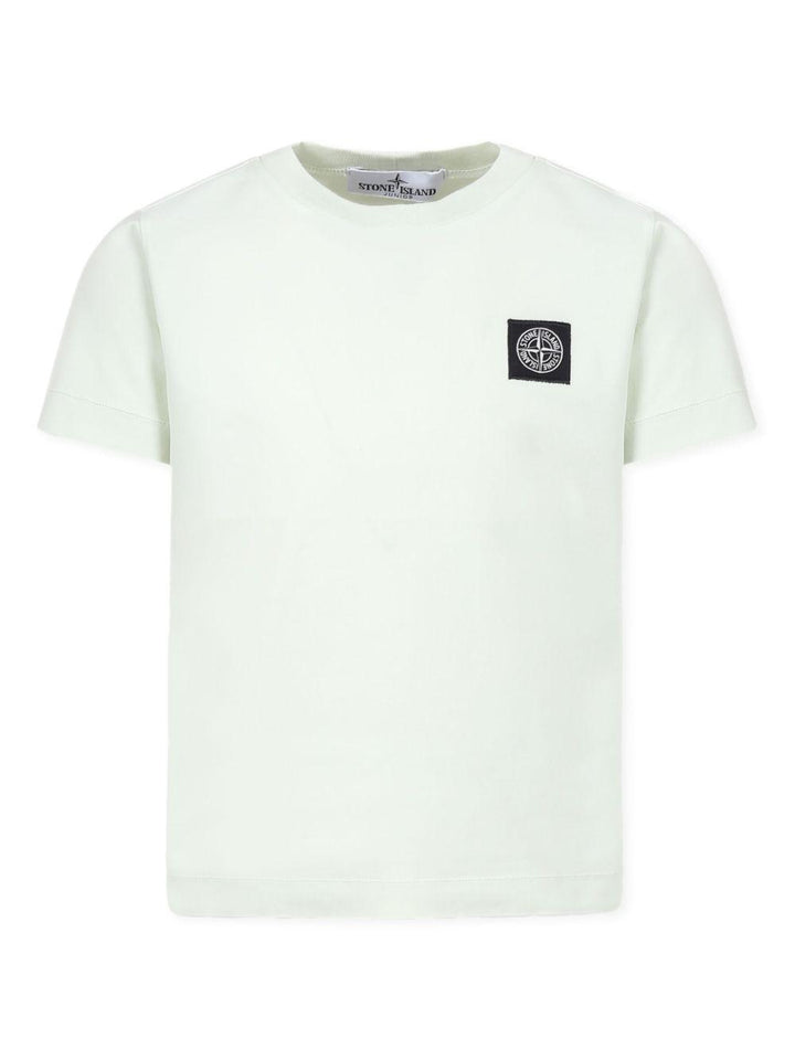 t-shirt verde chiaro bambino