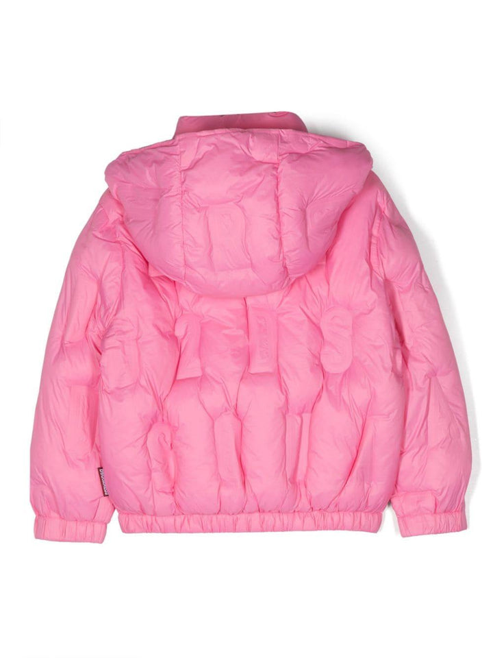 Piumino rosa bambina
