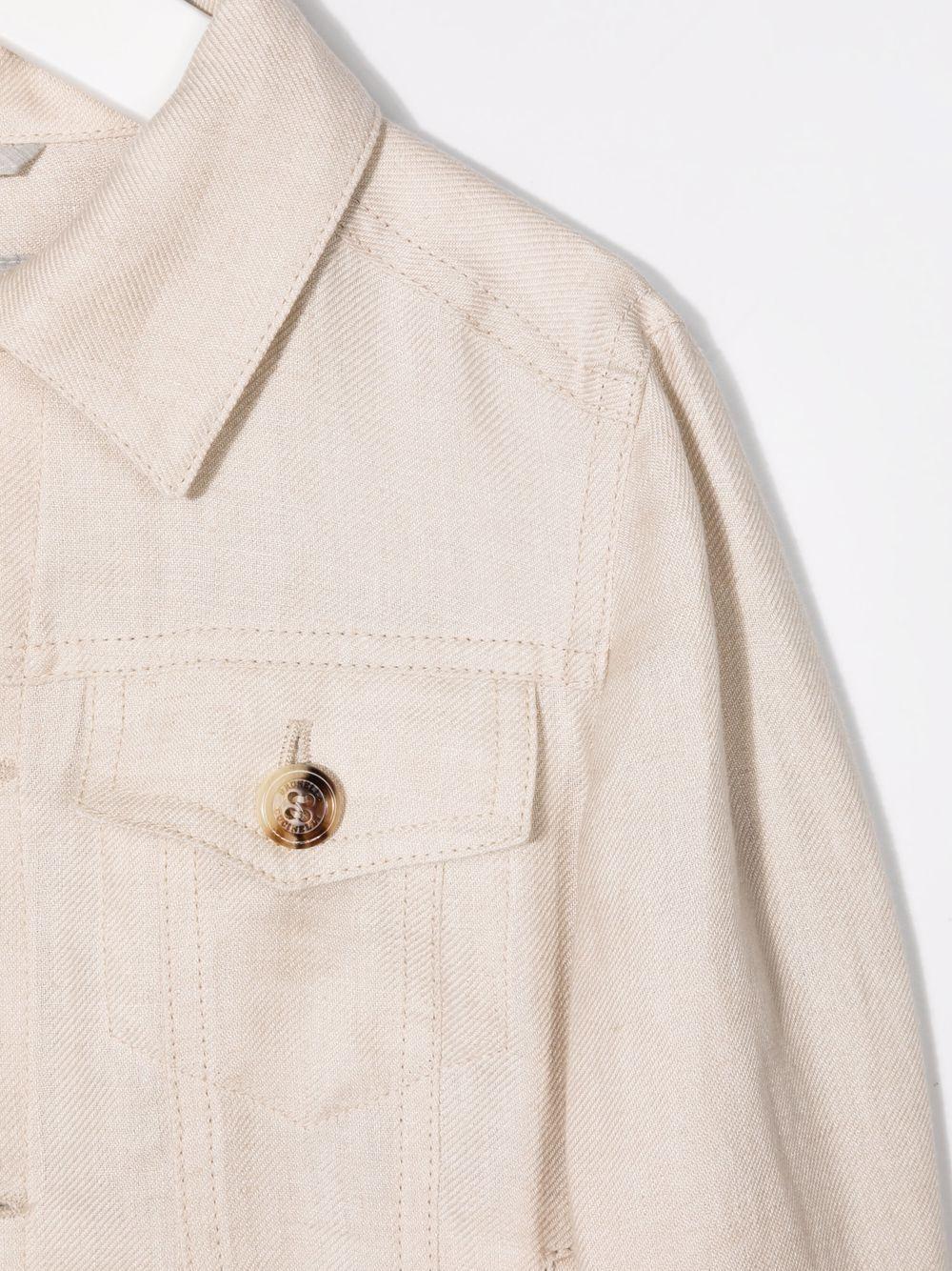 Giubbino beige bambino