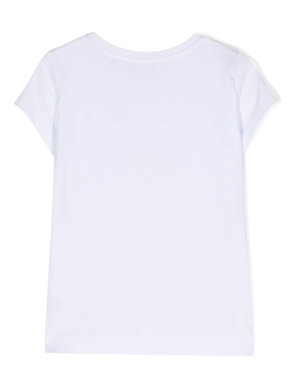 T-shirt bianca bambina