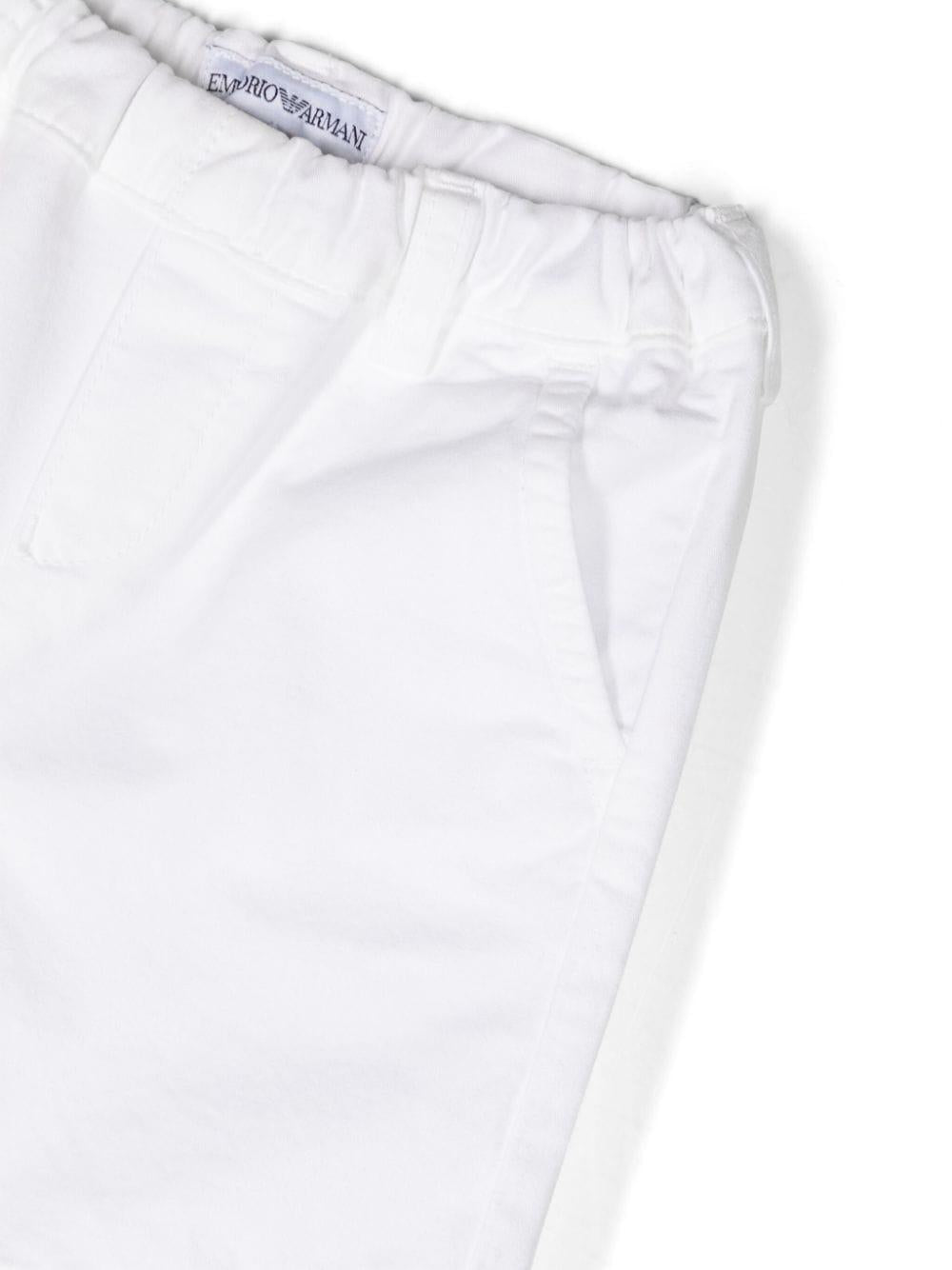 bermuda bianco neonato