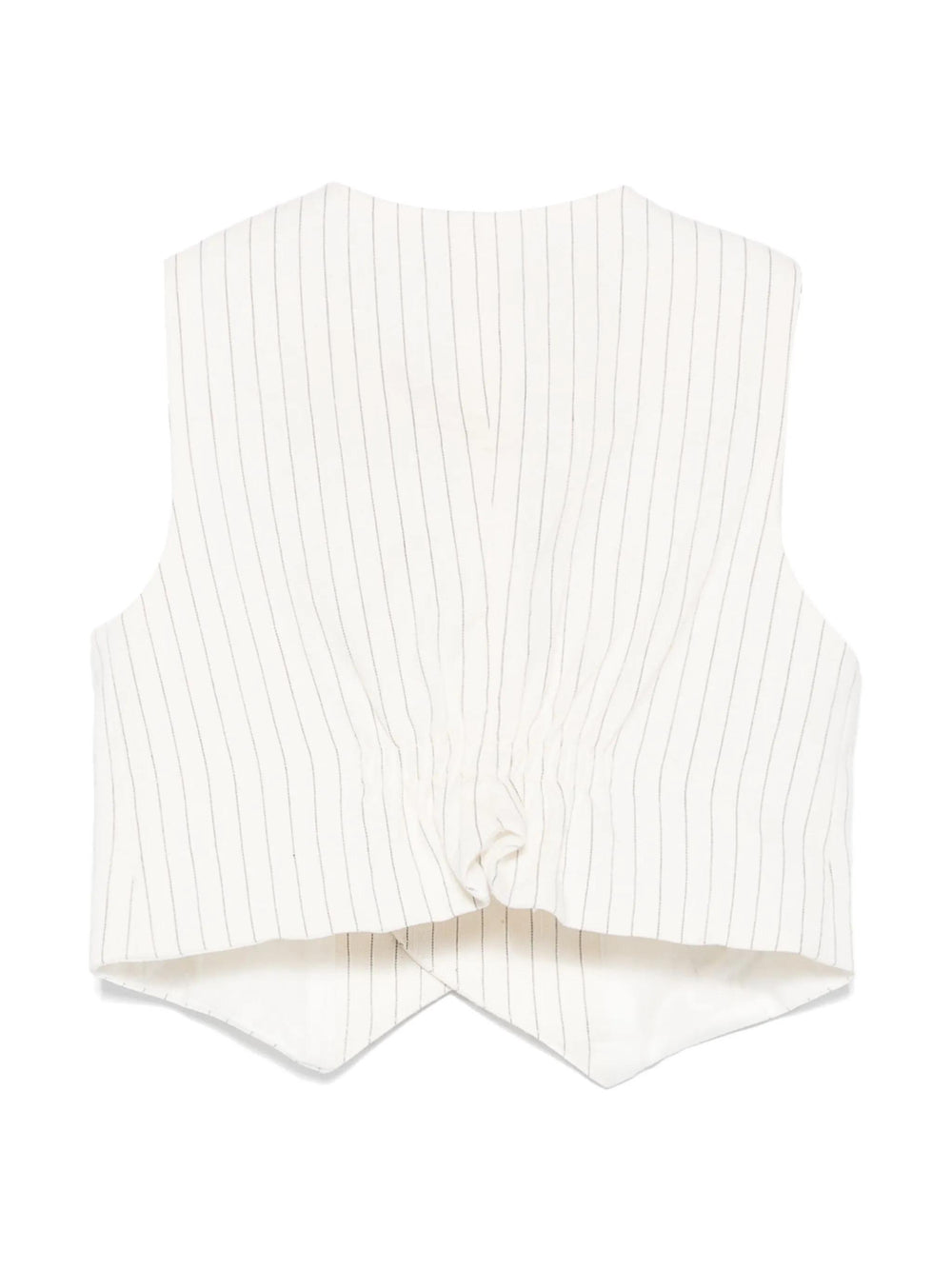 gilet bianco neonato P25GI055C1086 100 IL GUFO 