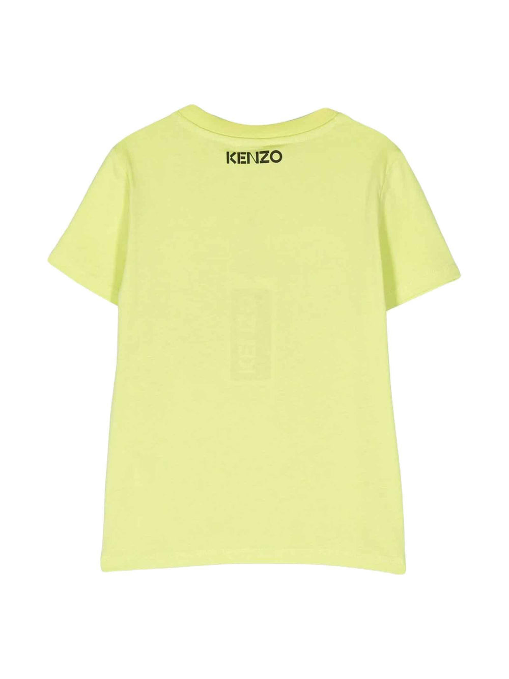 T-shirt gialla bambino K25788 603 KENZO KIDS 