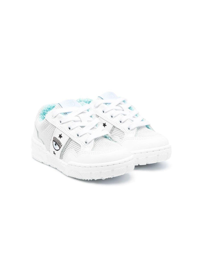 Sneakers bianche bambina