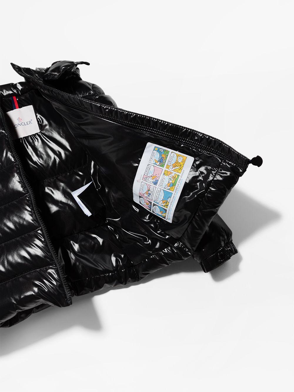 Piumino nero bambino