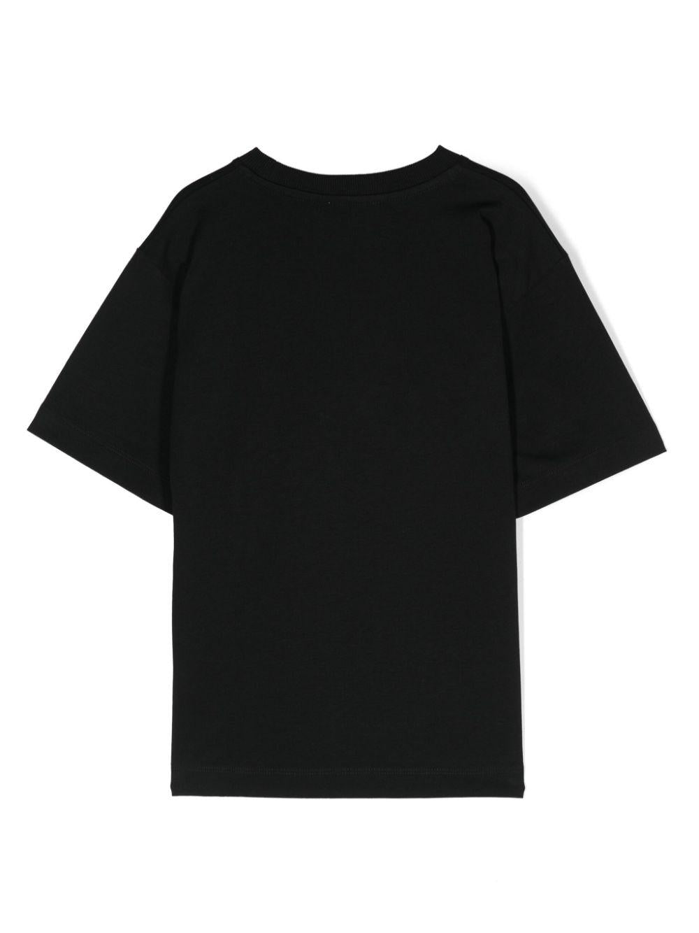 t-shirt nera bambino