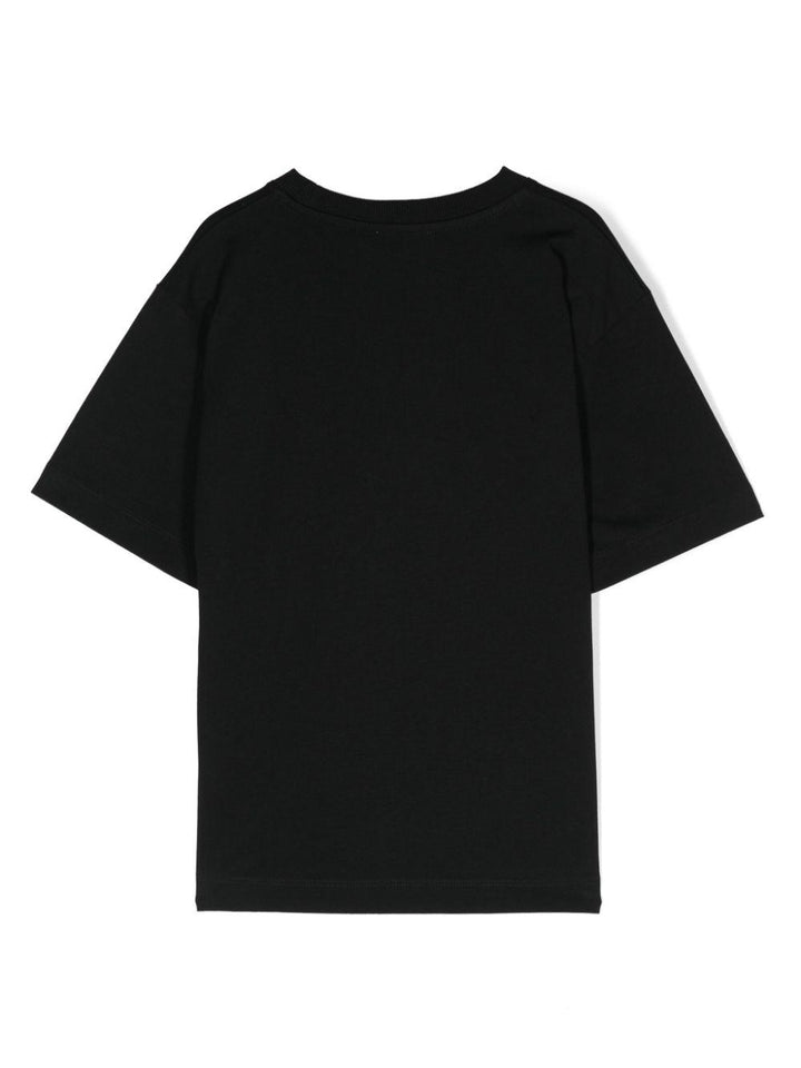 t-shirt nera bambino