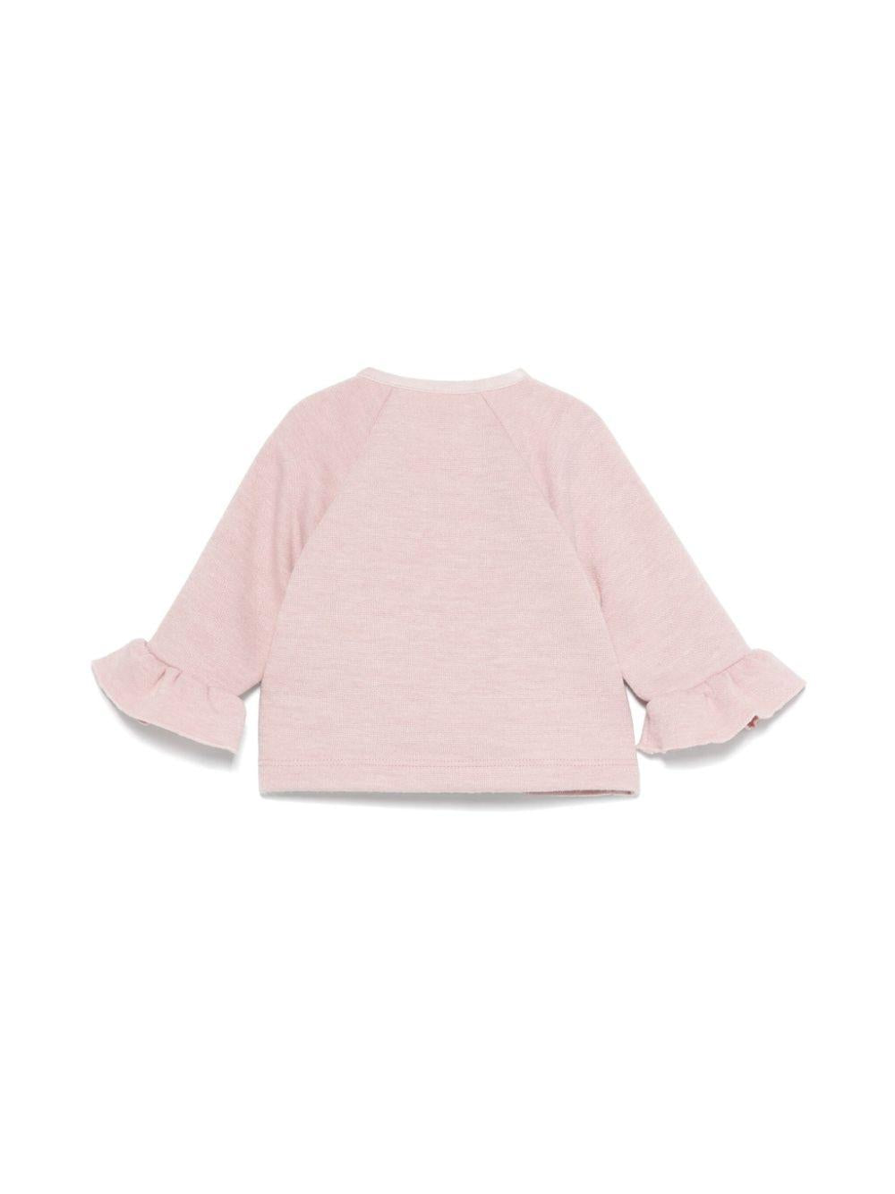 cardigan rosa neonata