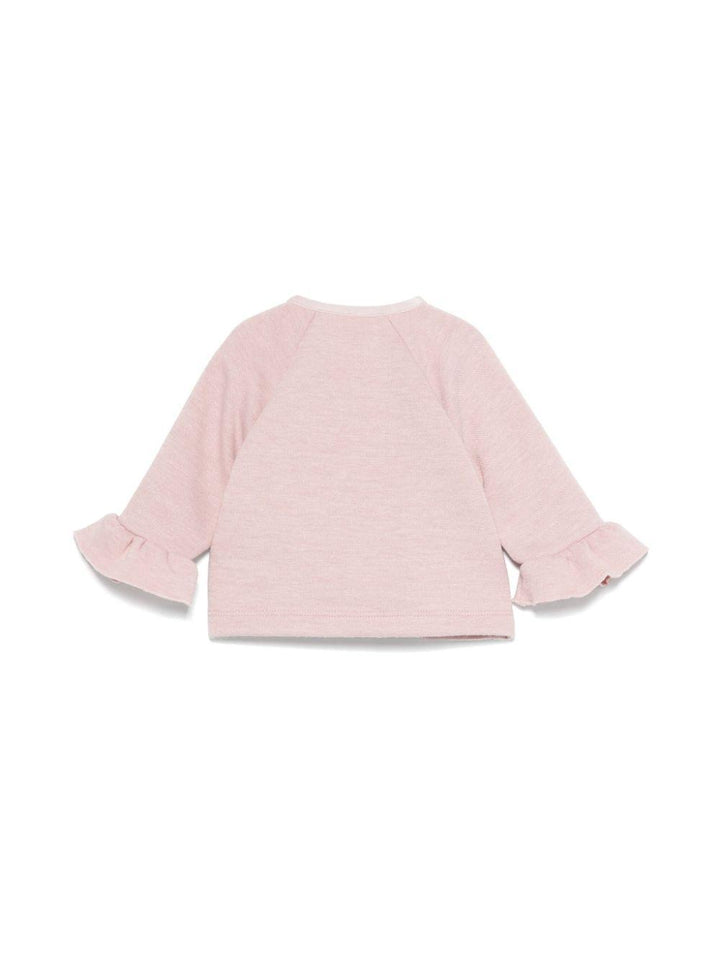 cardigan rosa neonata
