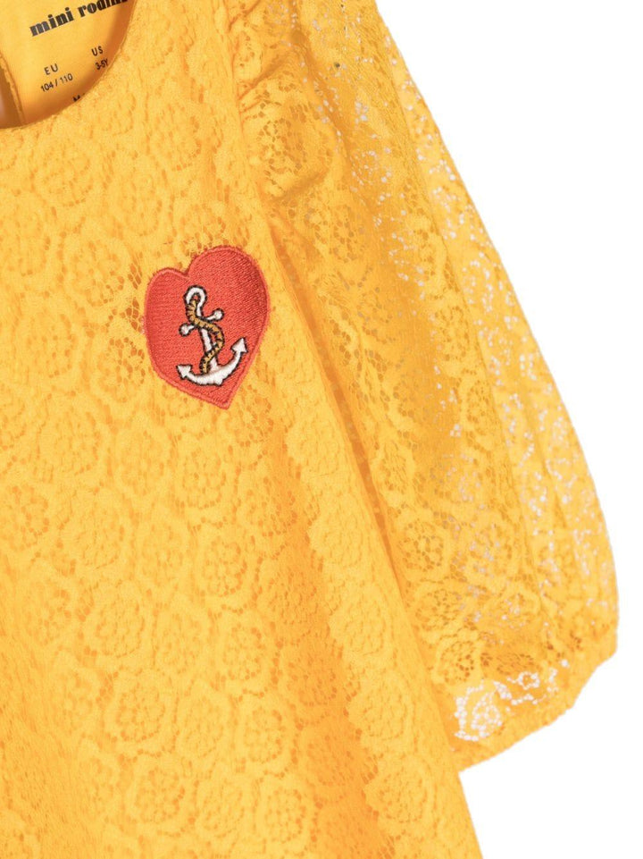 Abito giallo bambina