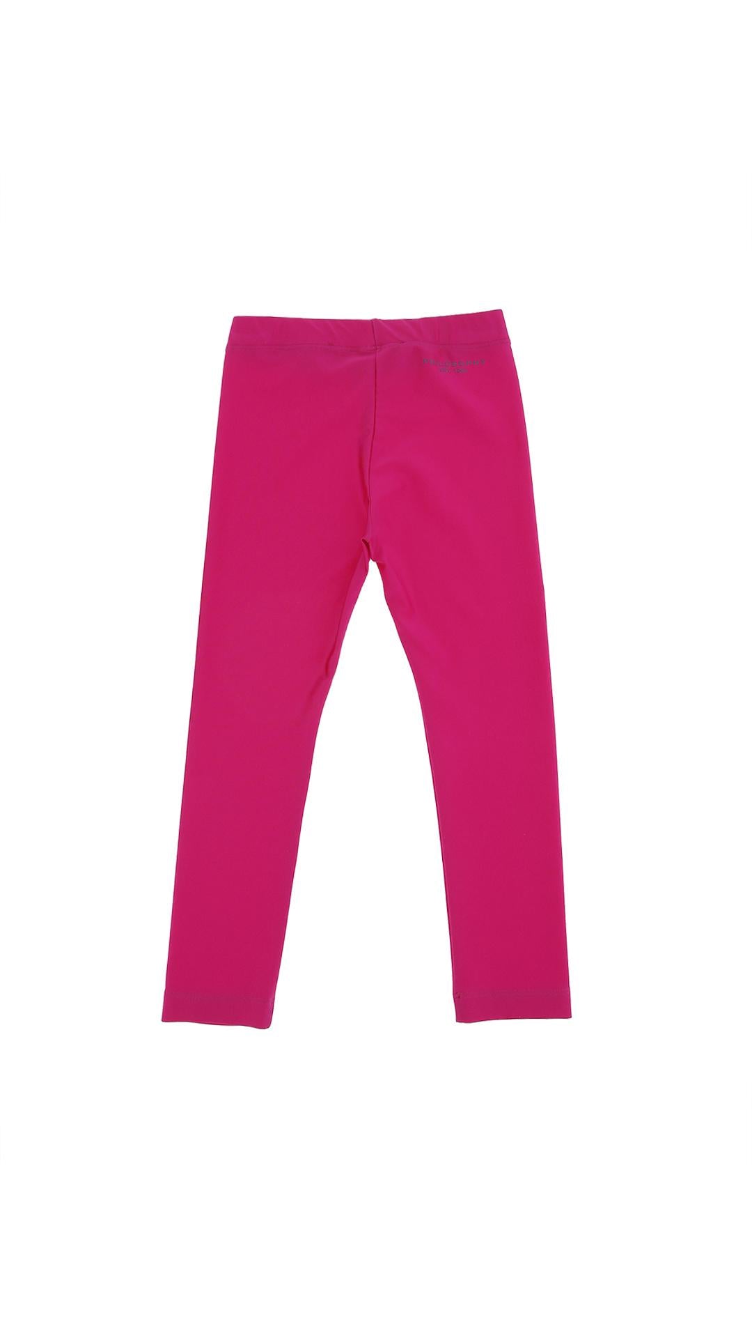 Leggins fucsia bambina