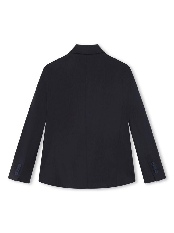 Blazer bambino blu notte