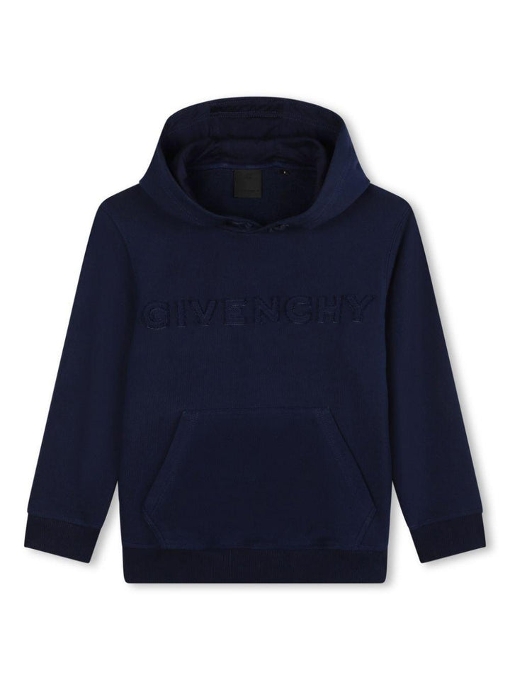Felpa blu bambino