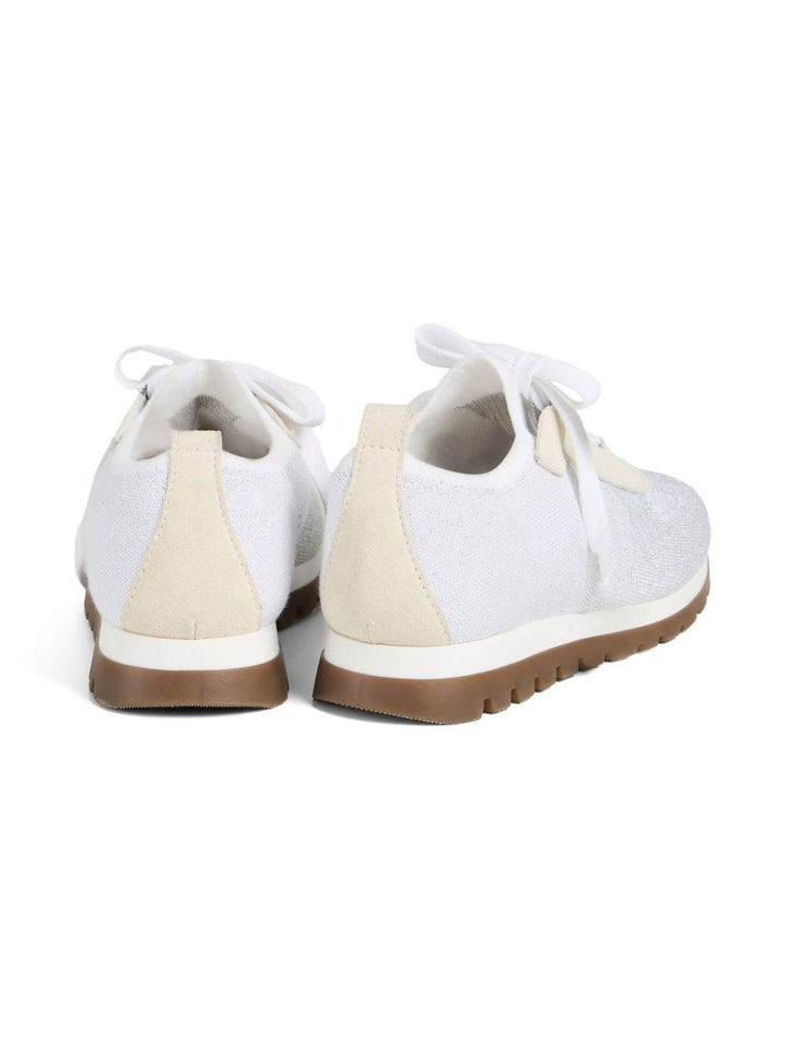 sneakers argento bambina