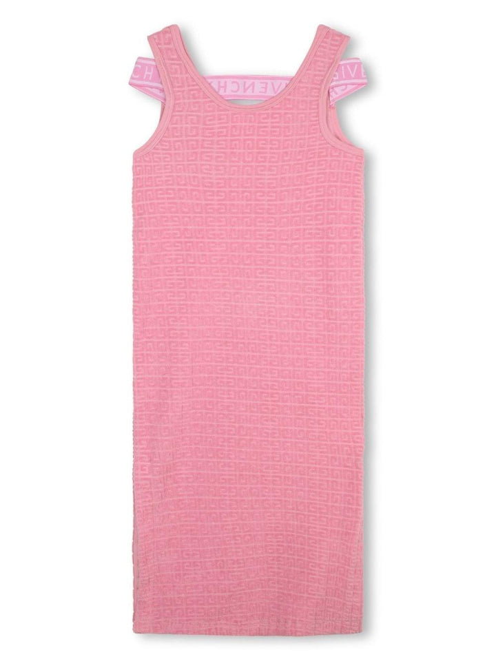 abito rosa bambina