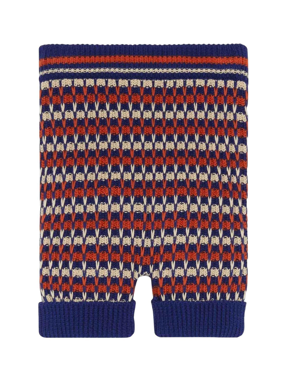 Pantaloni blu/rosso neonato