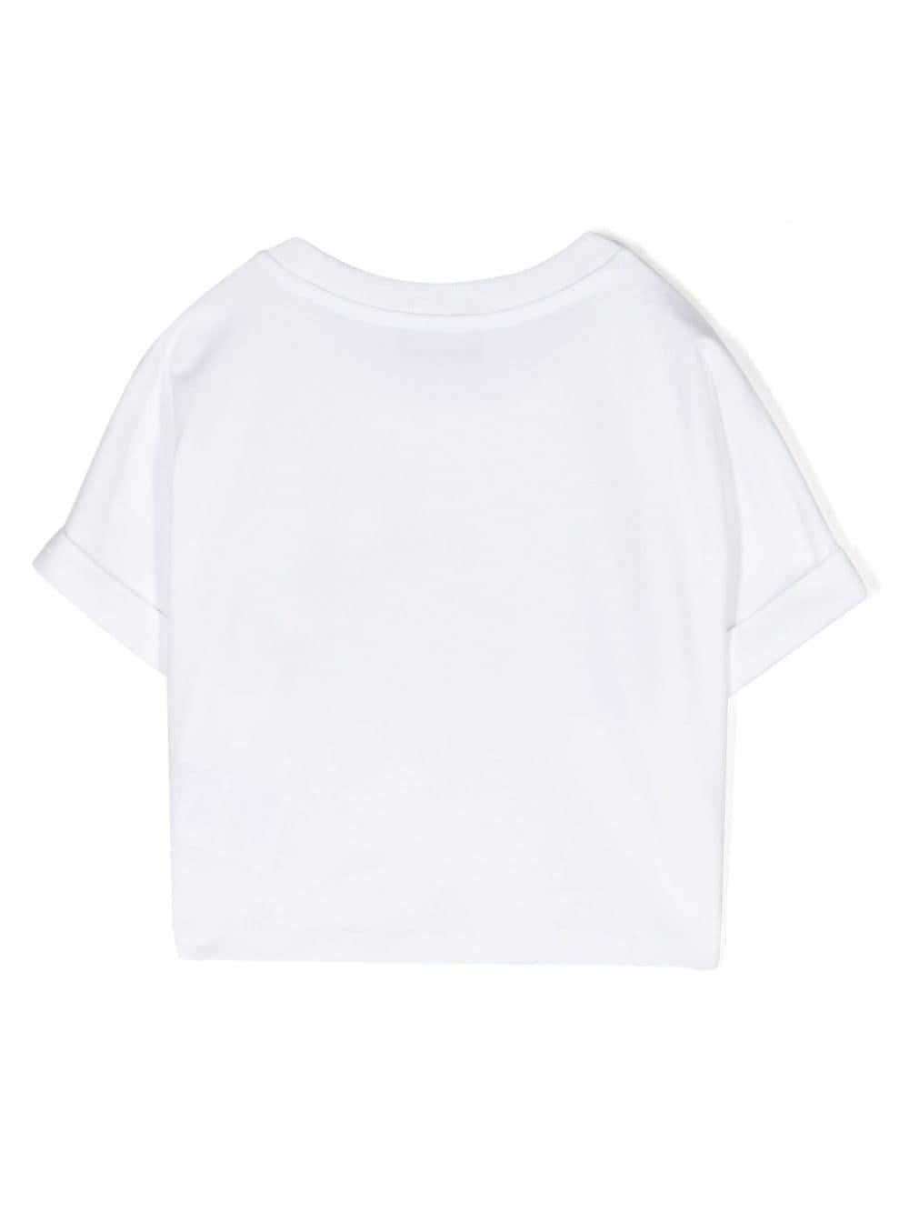 T-shirt bambina bianca