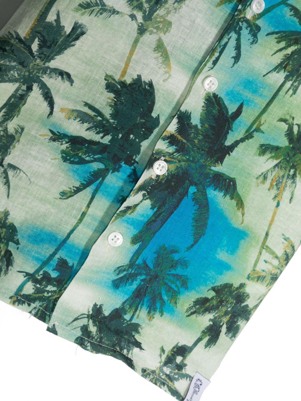 Camicia verde bambino