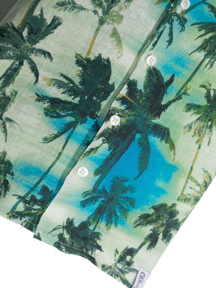 Camicia verde bambino