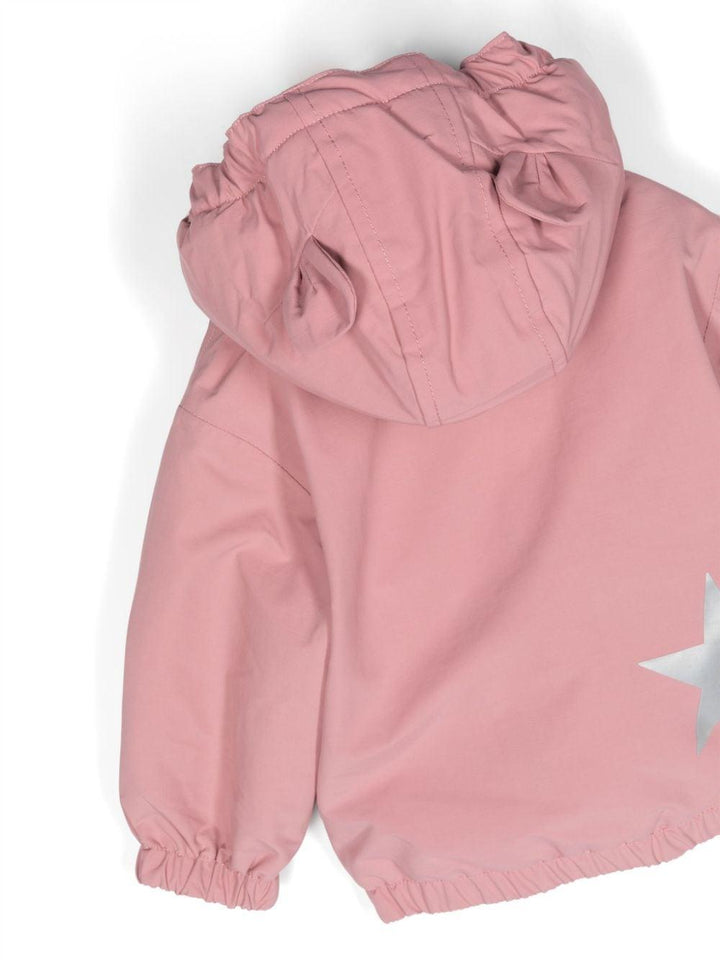 Parka rosa neonata