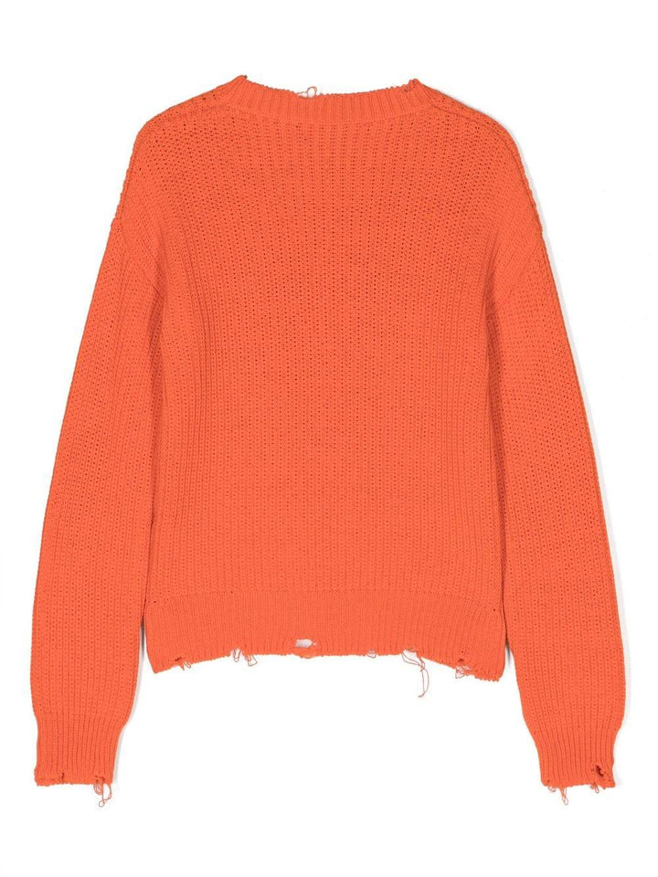 Maglione arancio bambino