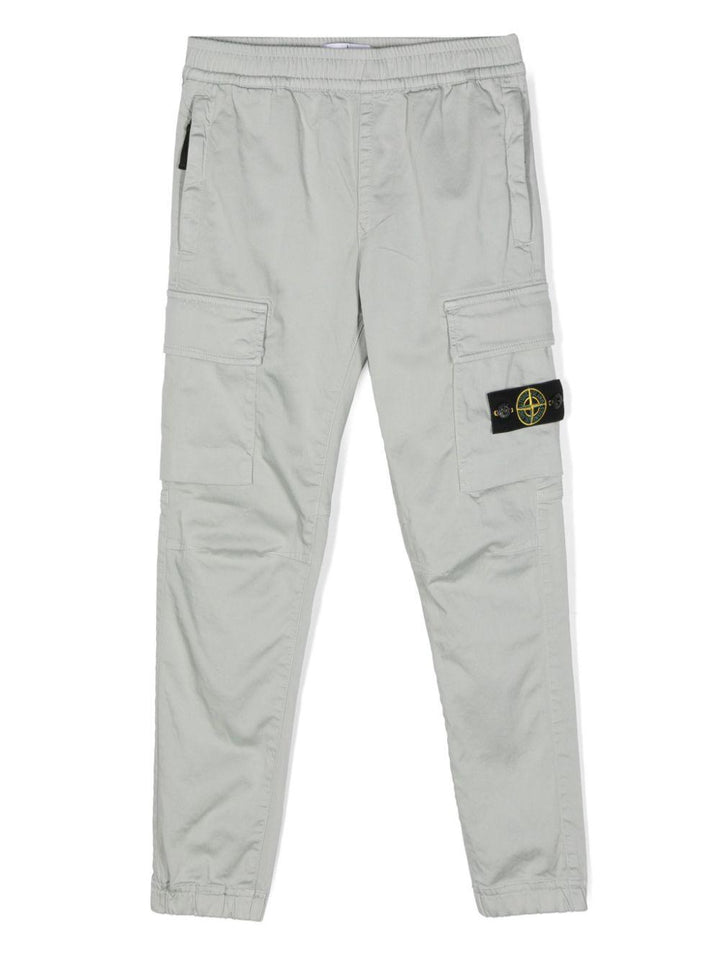 Pantaloni blu-grigio bambino
