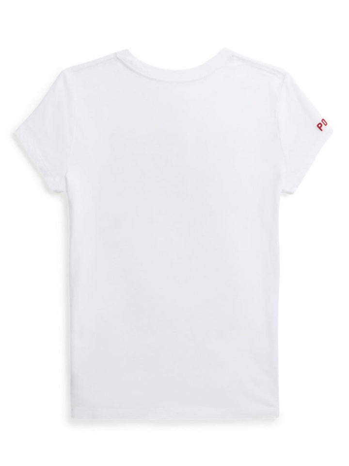 T-shirt bianca bambina