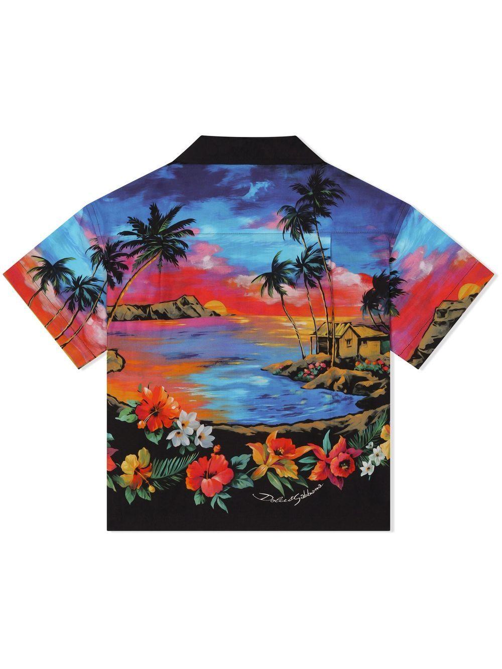 Camicia multicolor bambino