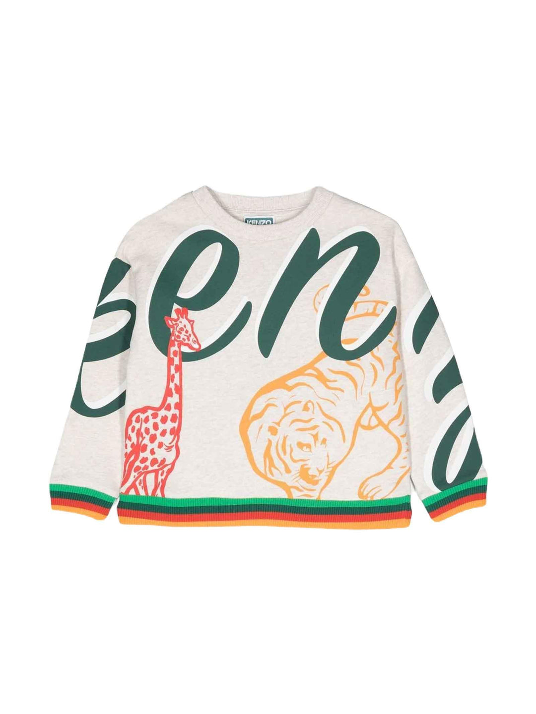 Felpa multicolor bambino K25770 C17 KENZO KIDS 