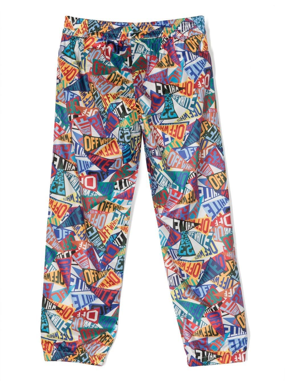 Pantaloni multicolor bambino