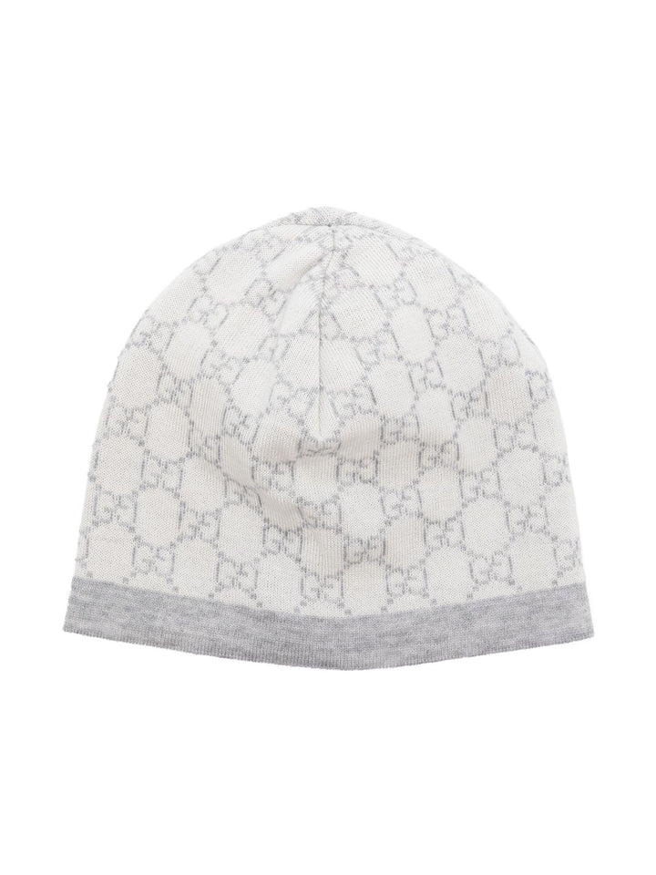 Cappello grigio/bianco