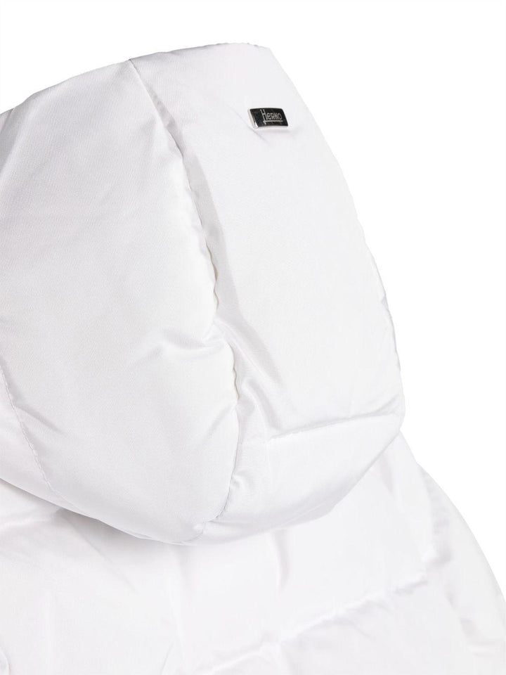 Piumino bianco neonato