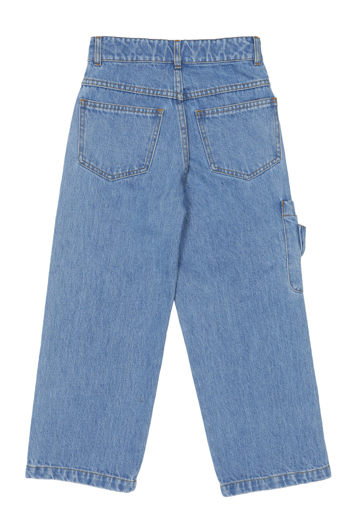 Pantalone denim bambina