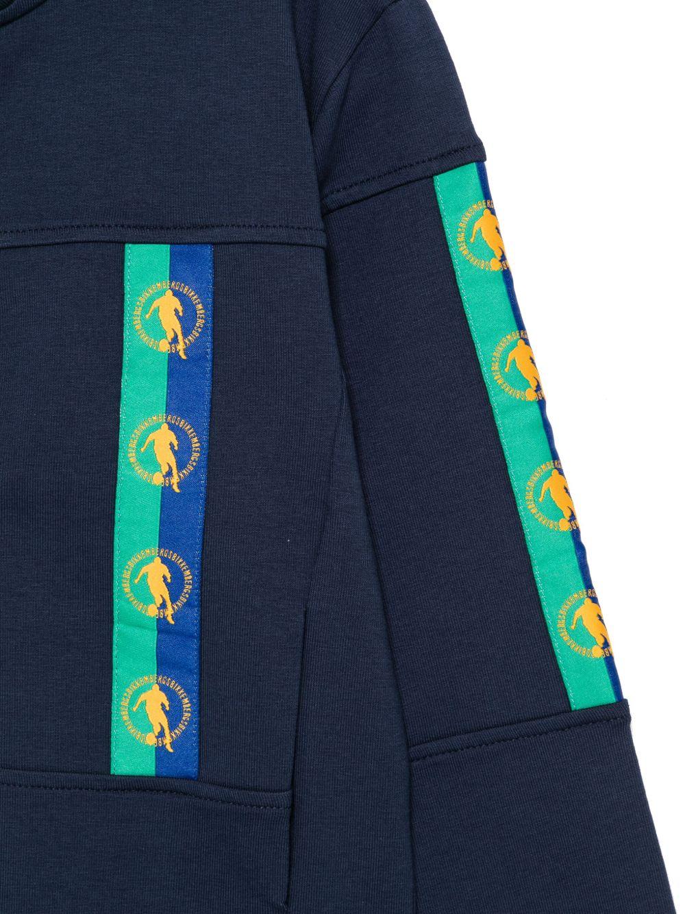 felpa blu bambino
