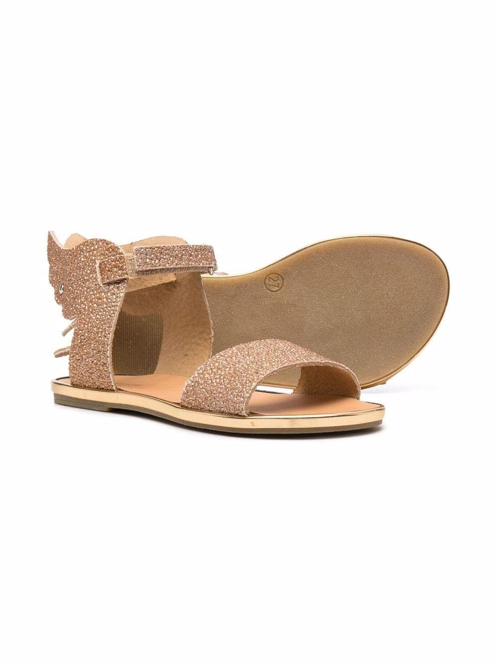Sandali beige bambina
