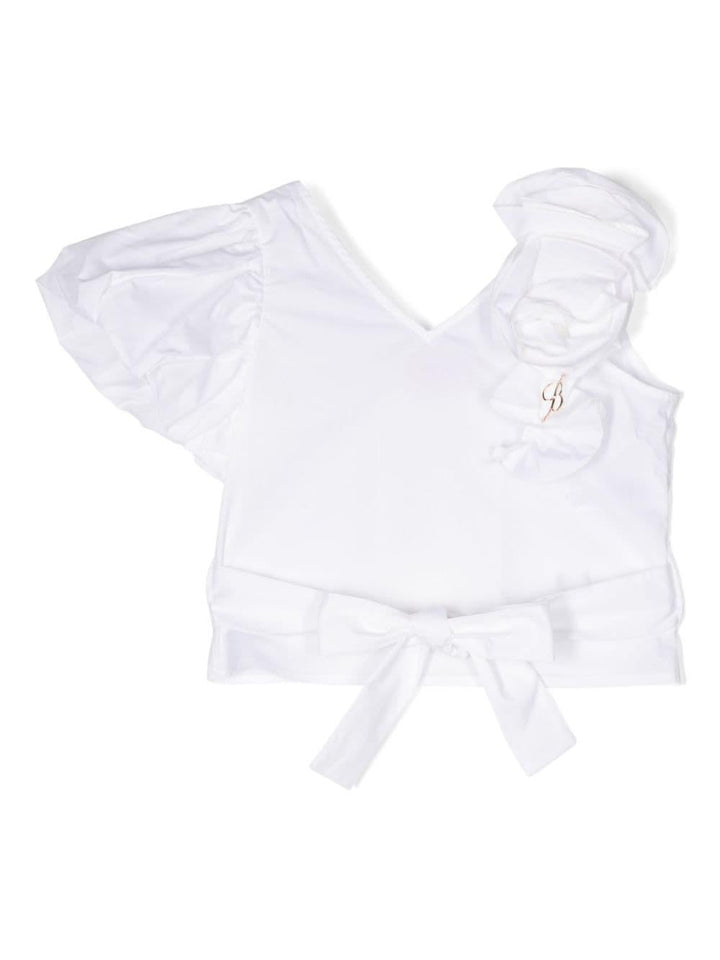 Blusa bianca bambina