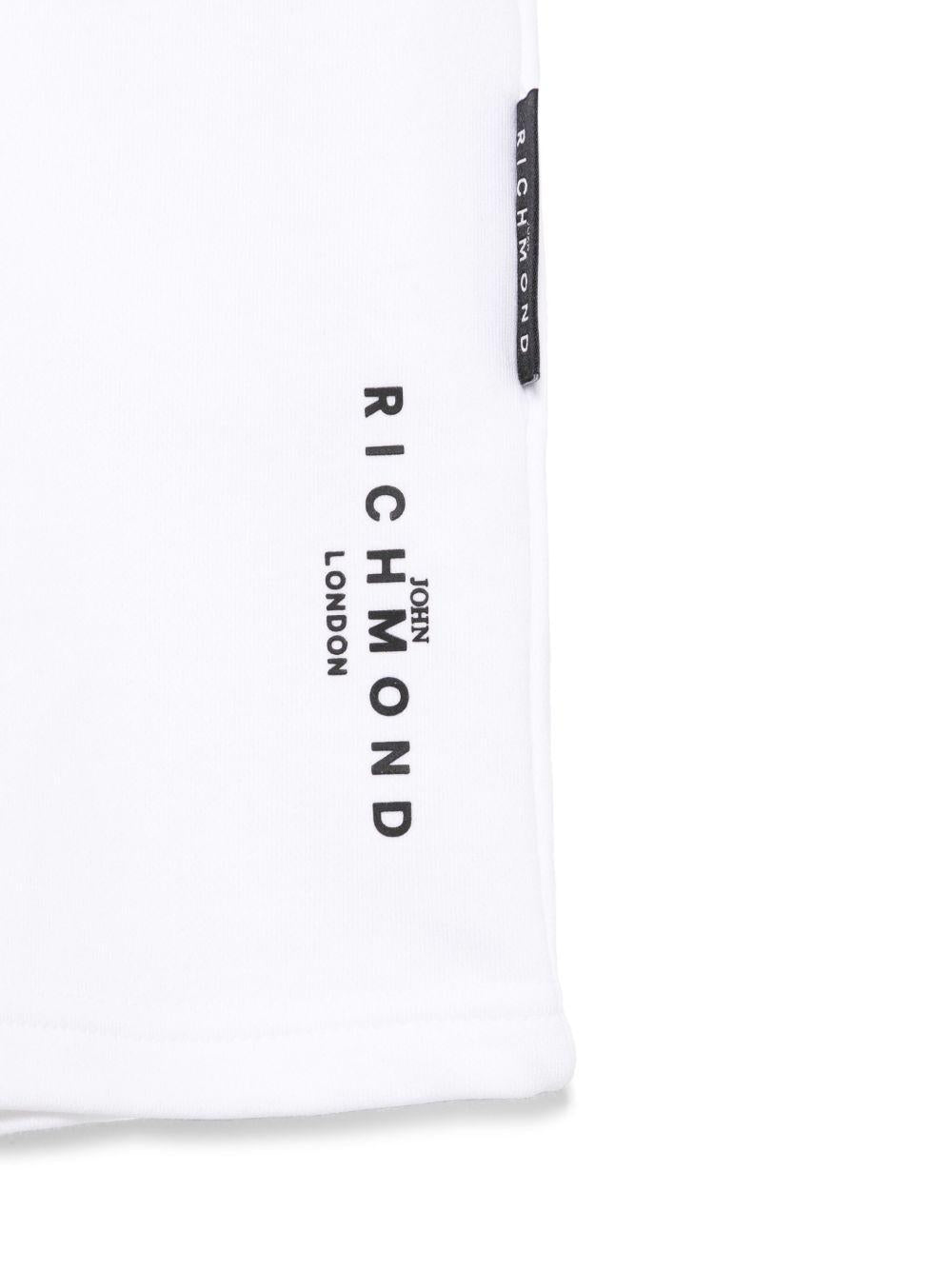 bermuda bianco bambino RBP25009BELS WHITEBLK JOHN RICHMOND KIDS 