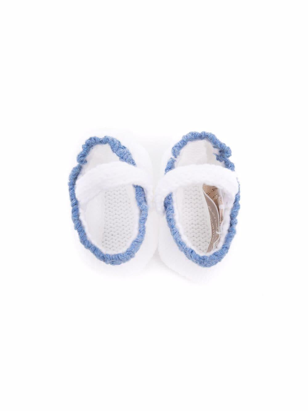 Scarpe bianche neonata