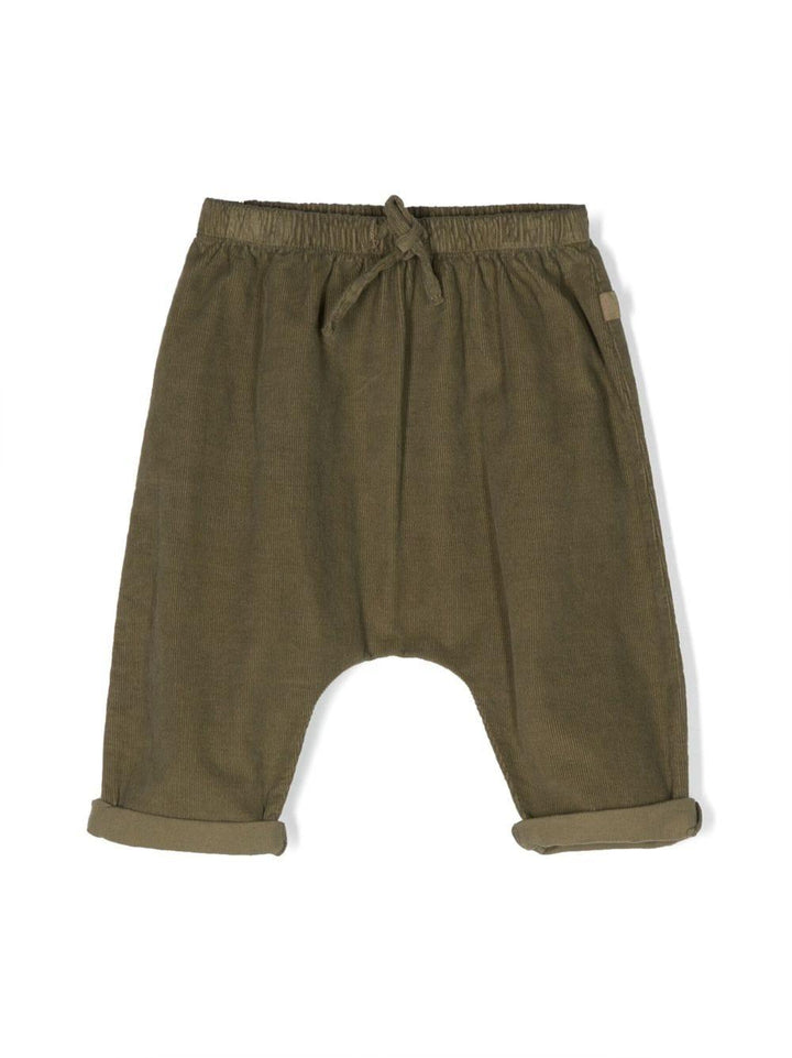 Pantaloni verdi neonato