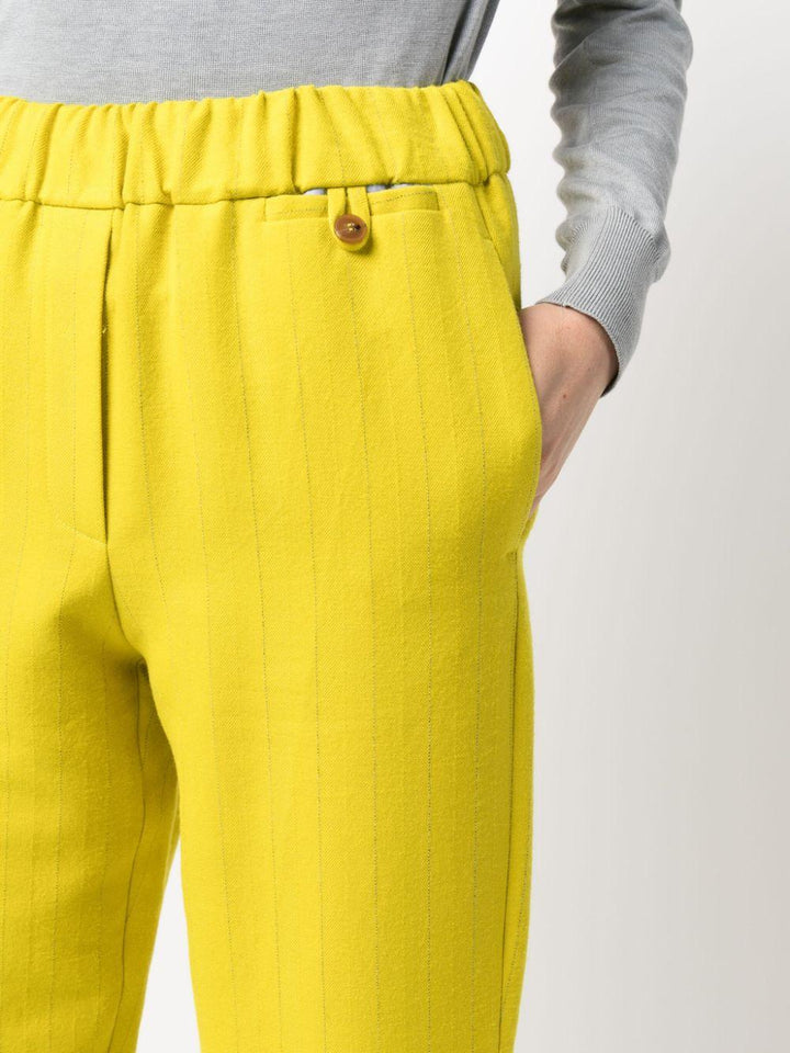 Pantaloni giallo donna