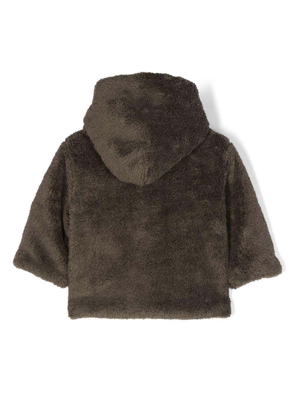 Cappotto verde neonato