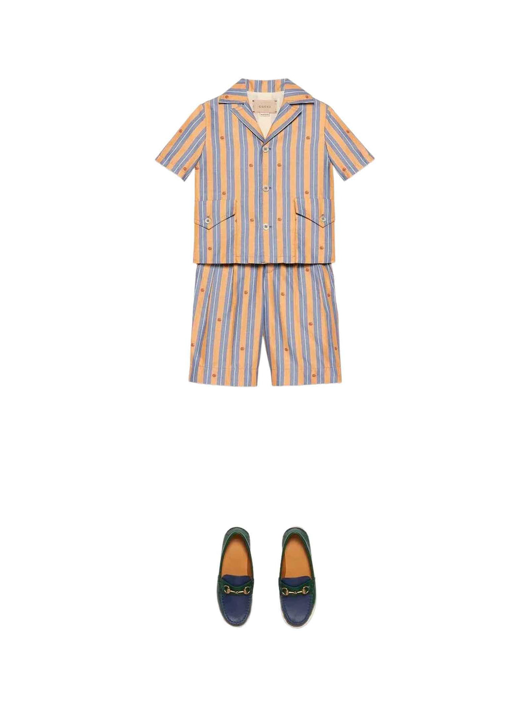 Camicia arancio bambino