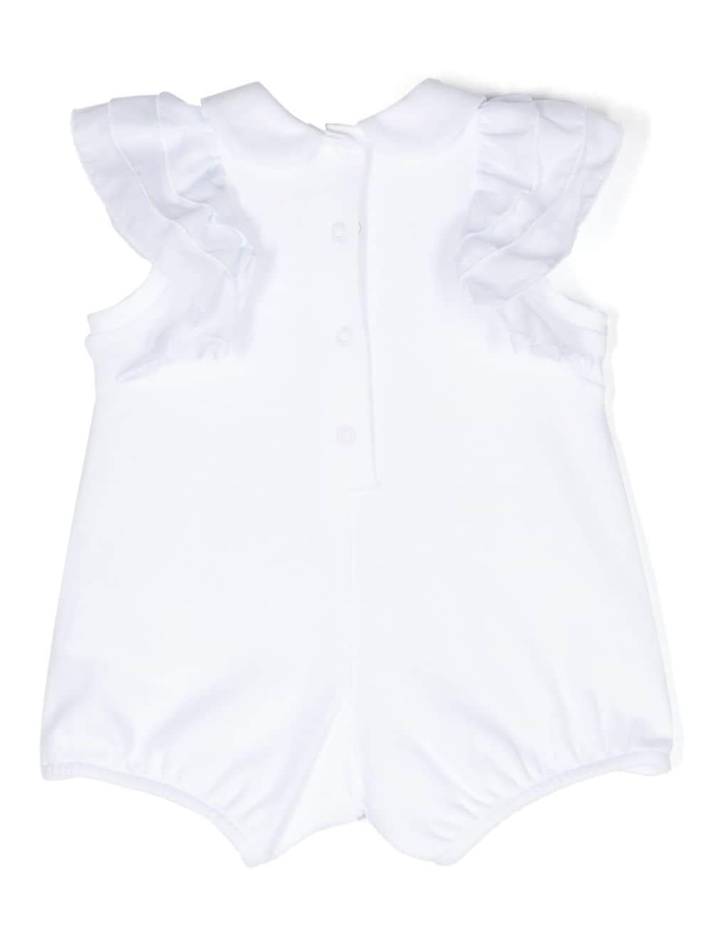 Body bambina bianco 35C2143000 0099 Monnalisa kids 