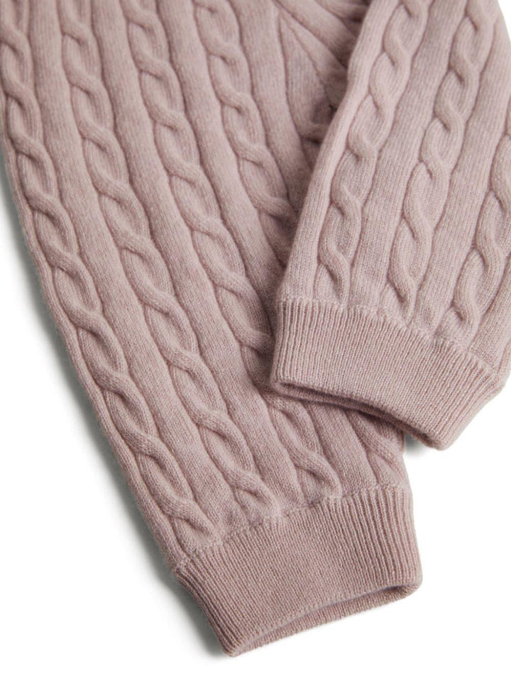 Pantaloni rosa neonato