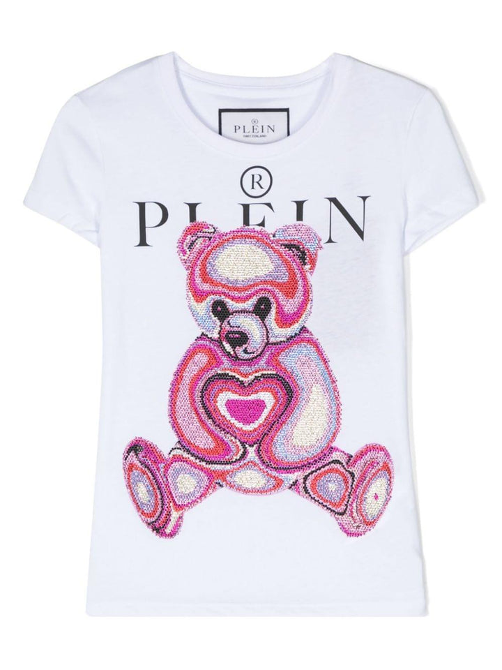 T-shirt bianca bambina